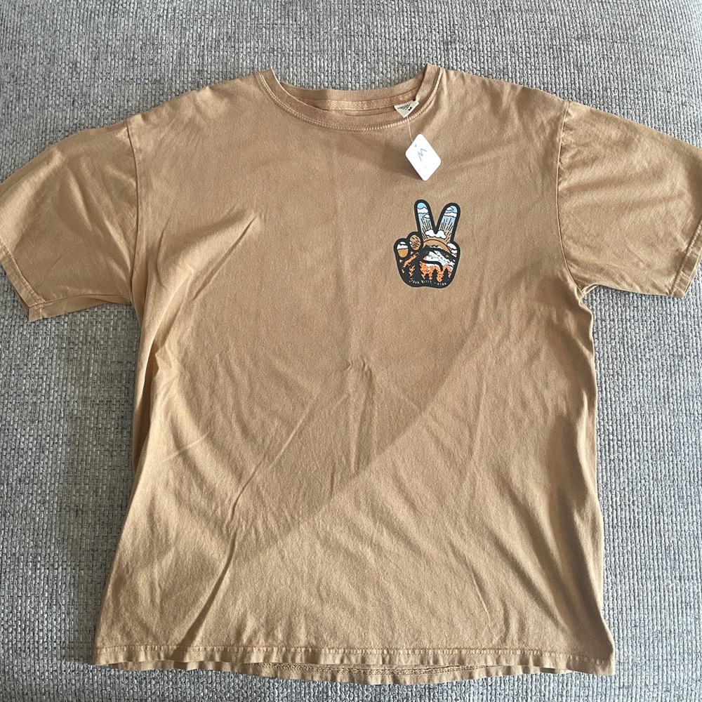 Park City Utah Peace TShirt, M, NWT